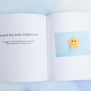 The My Mood Stars book helps children identify emotions